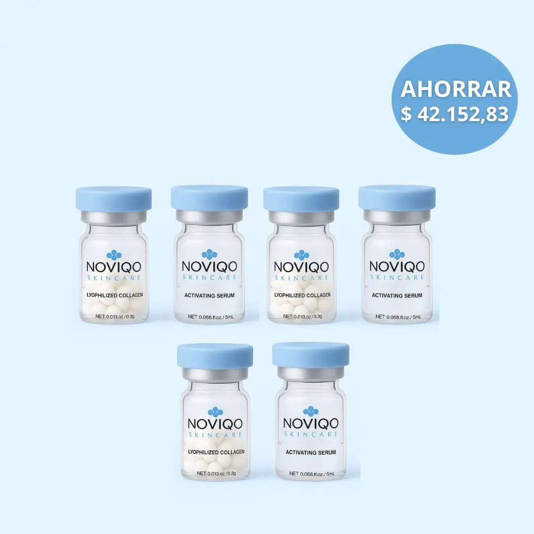 Noviqo - Colágeno de nanoseda antiarrugas liofilizado