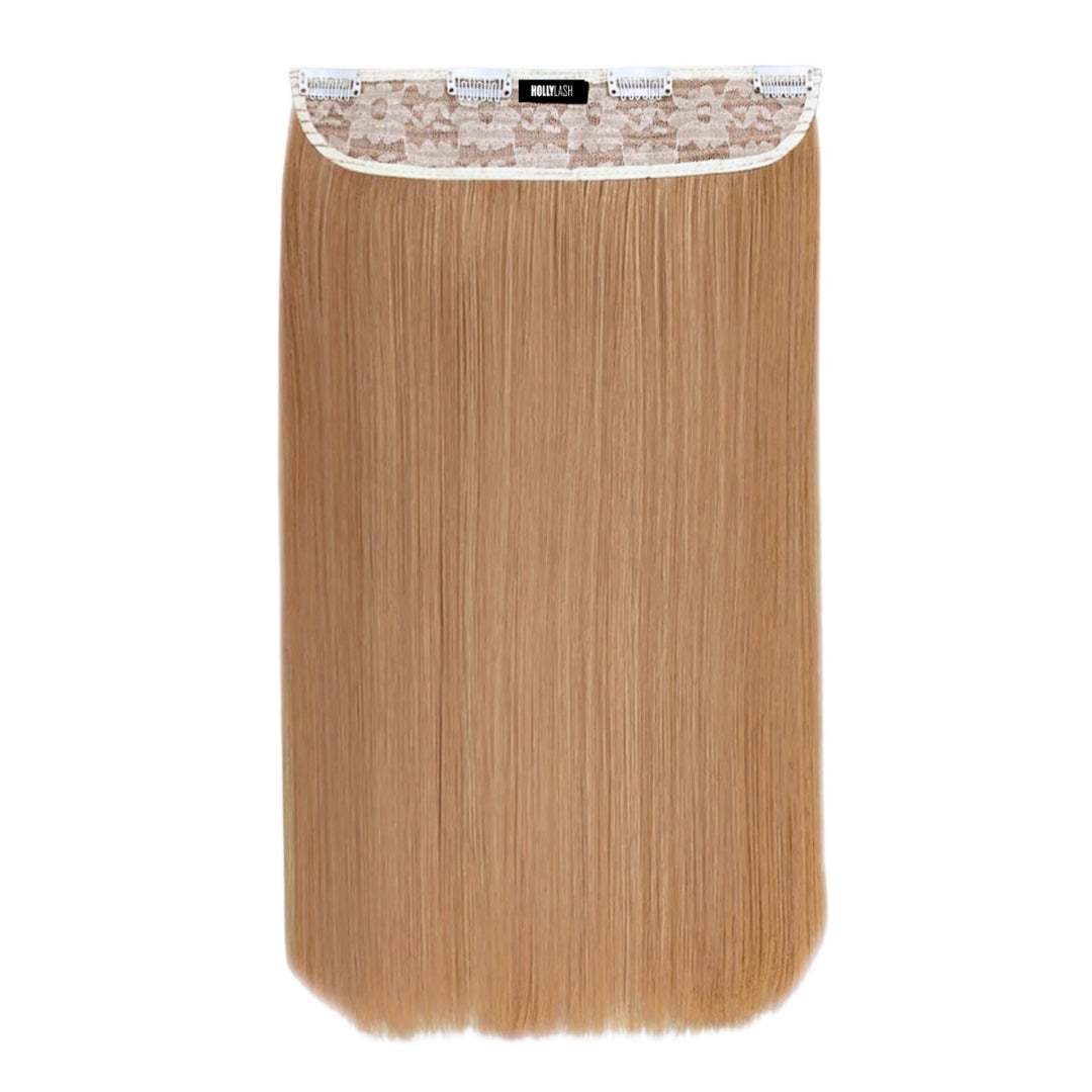 Extensiones Lisas Con Hilo Invisible y clips 55cm