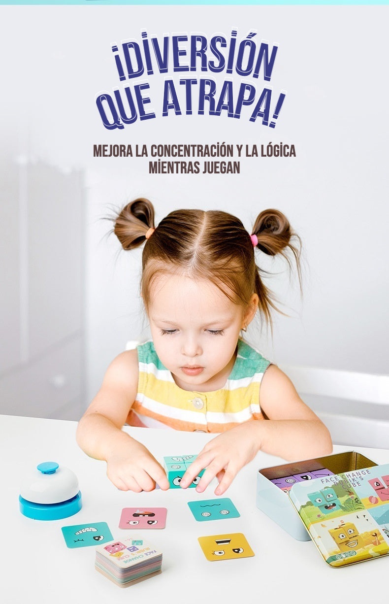 Cubos de Emoción Montessori