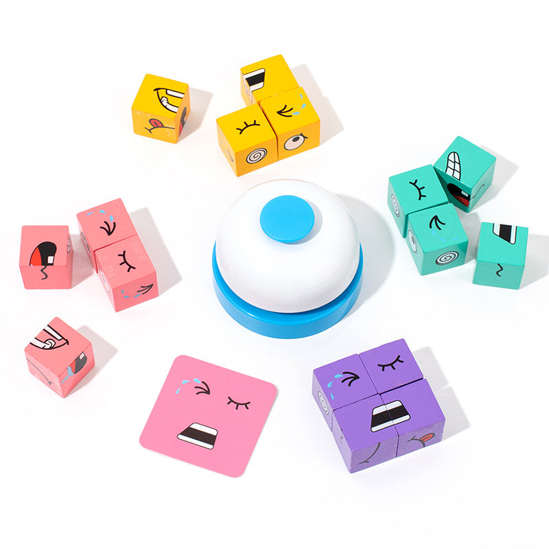 Cubos de Emoción Montessori