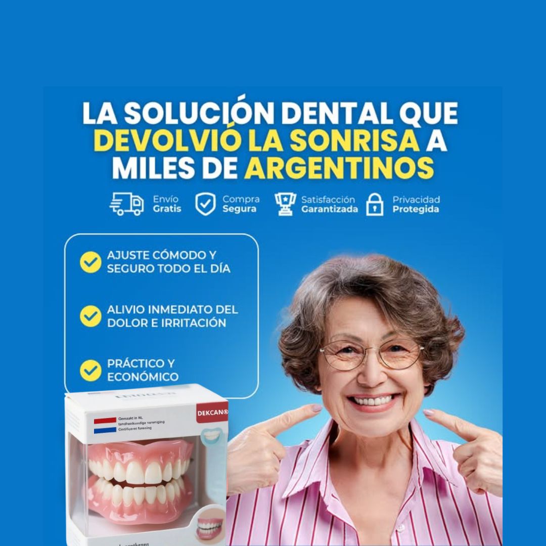 DentixPro - Kit de prótesis dentales ajustable