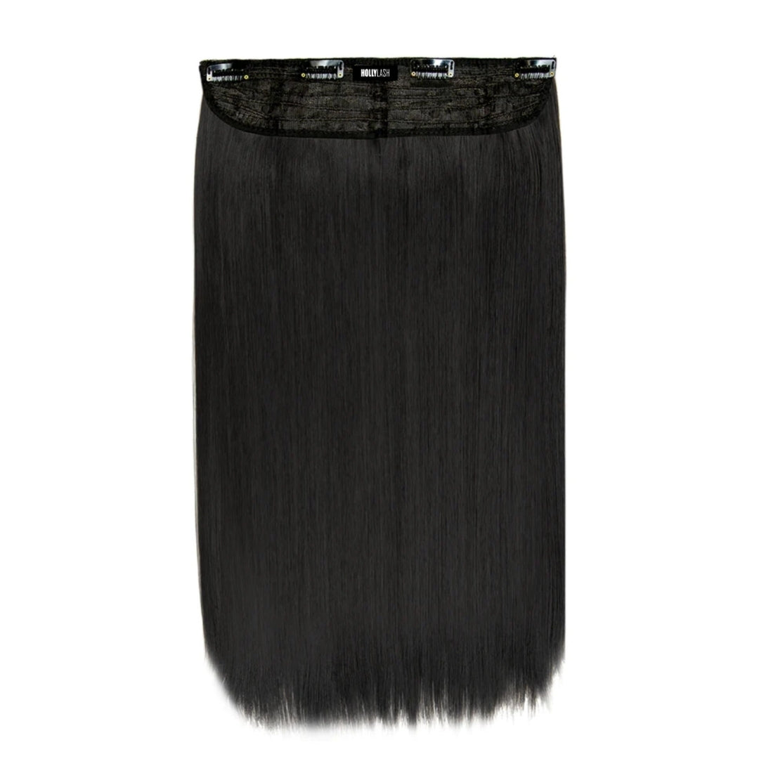 Extensiones Lisas Con Hilo Invisible y clips 55cm