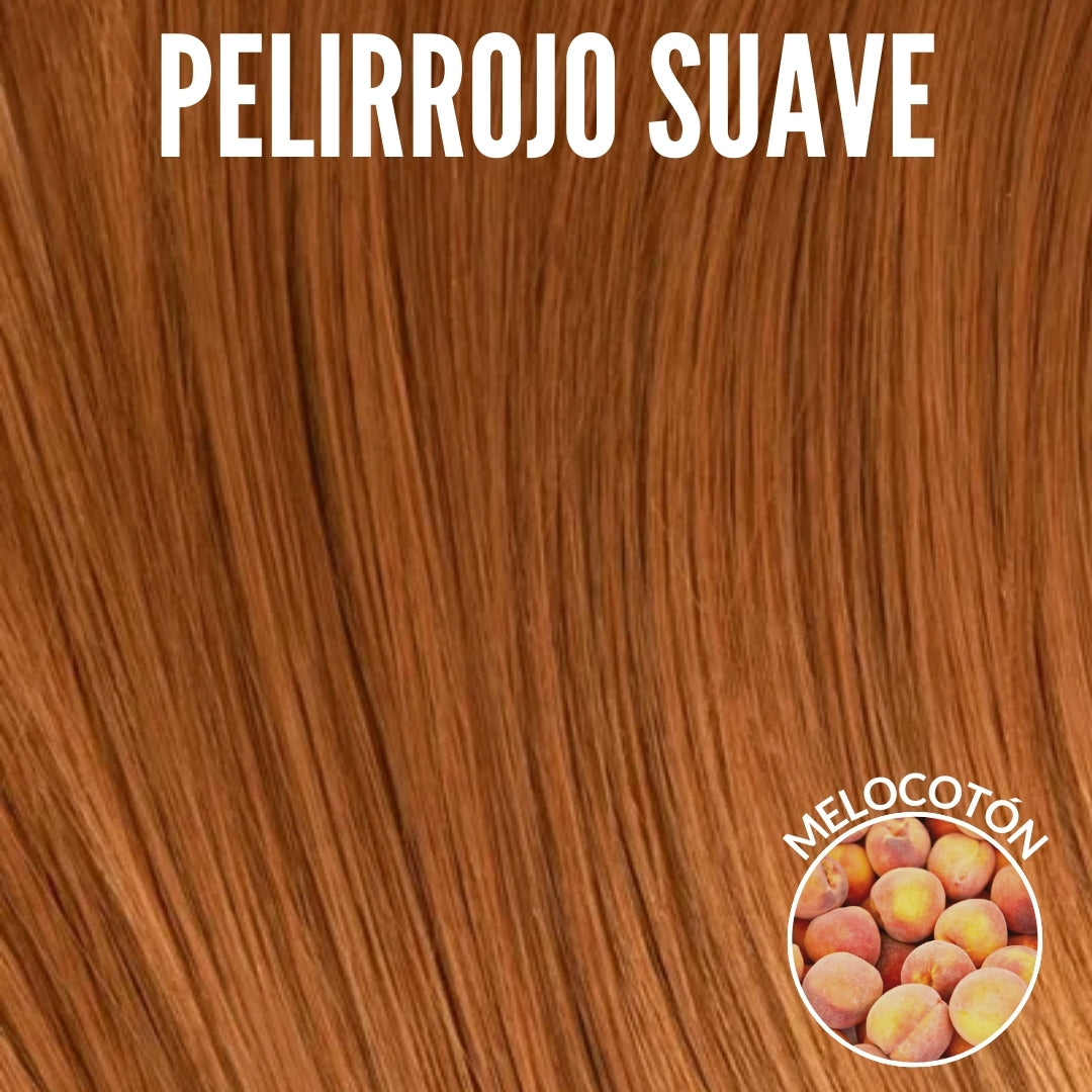 Extensiones Onduladas Con Hilo Invisible y clips 50cm