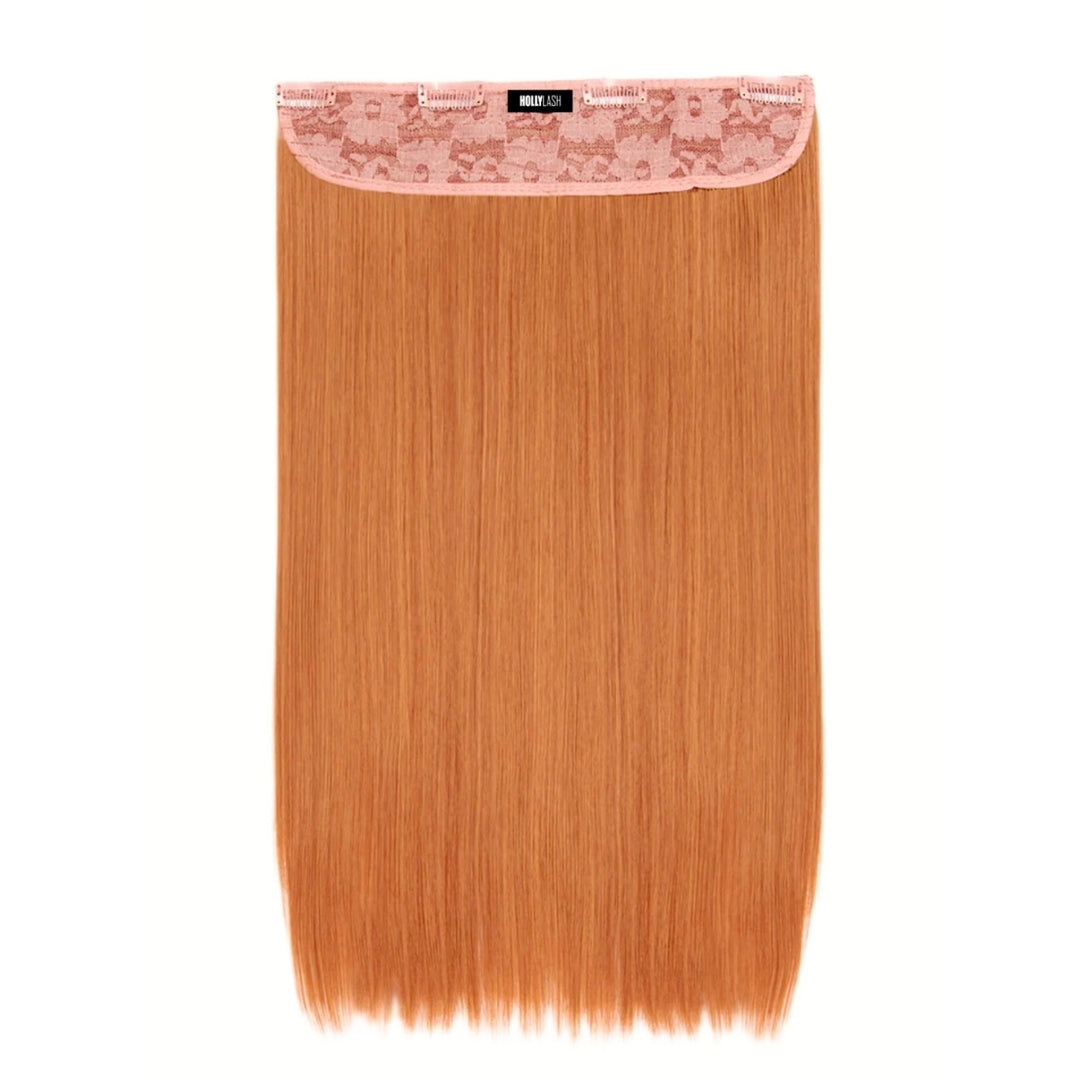 Extensiones Lisas Con Hilo Invisible y clips 55cm