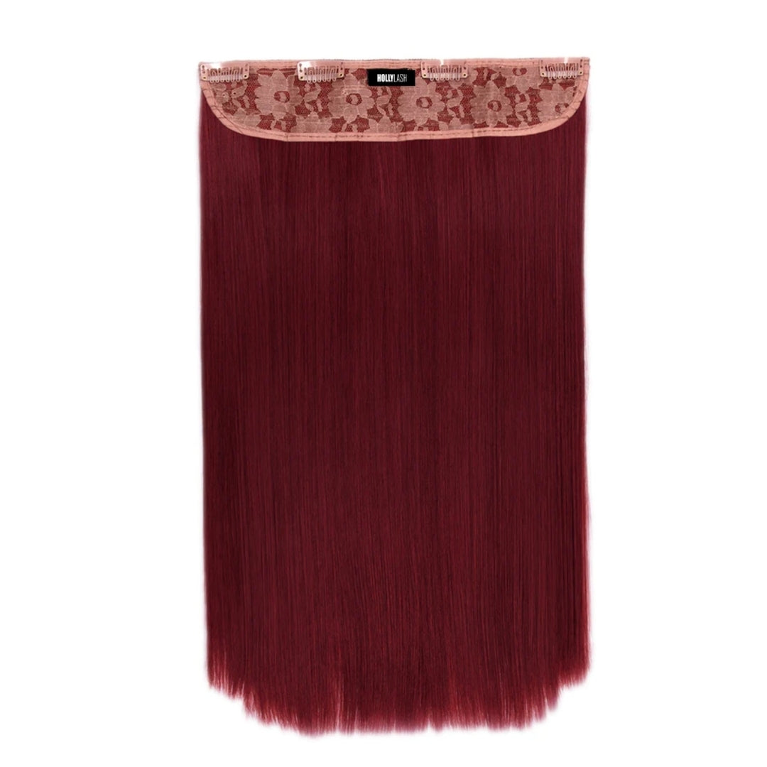 Extensiones Lisas Con Hilo Invisible y clips 55cm