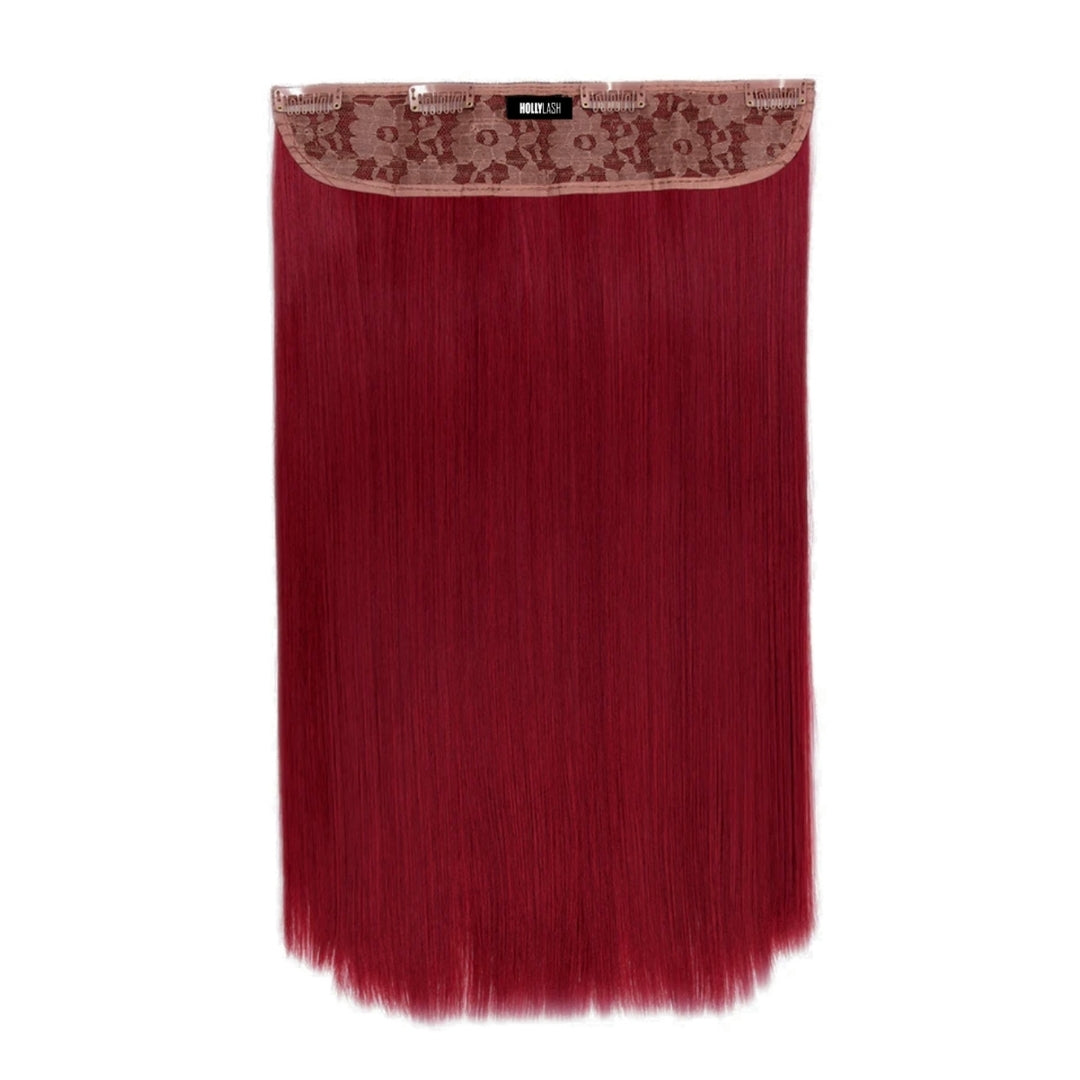 Extensiones Lisas Con Hilo Invisible y clips 55cm