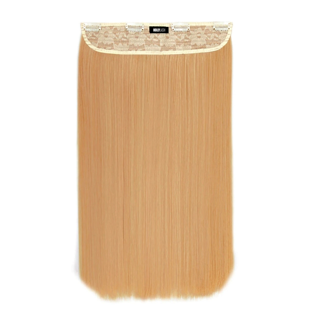 Extensiones Lisas Con Hilo Invisible y clips 55cm