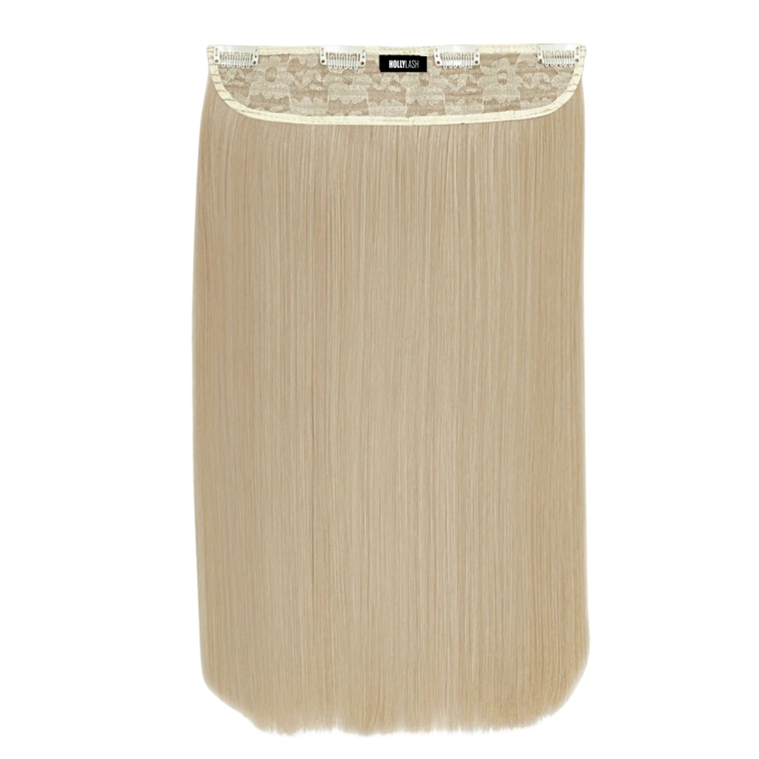 Extensiones Lisas Con Hilo Invisible y clips 55cm