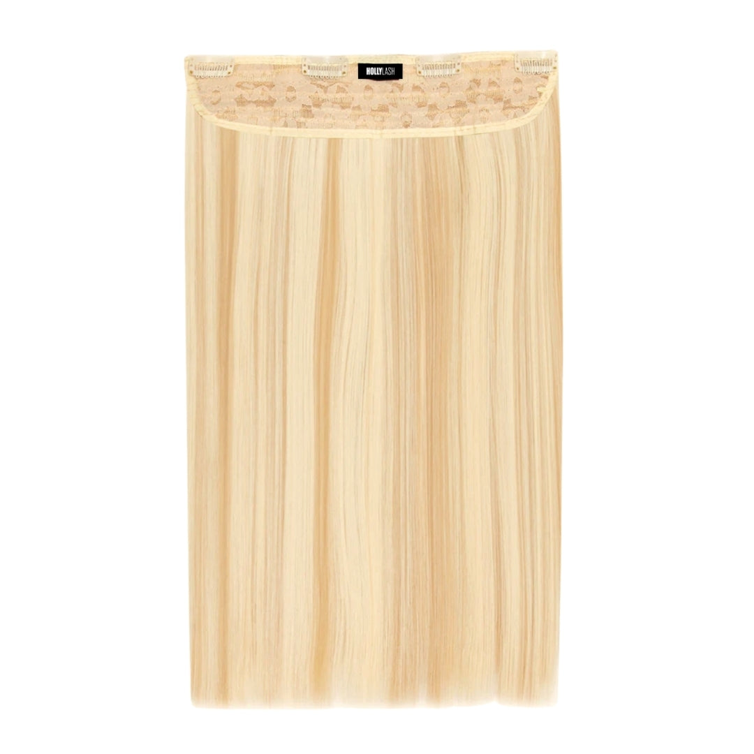 Extensiones Lisas Con Hilo Invisible y clips 55cm