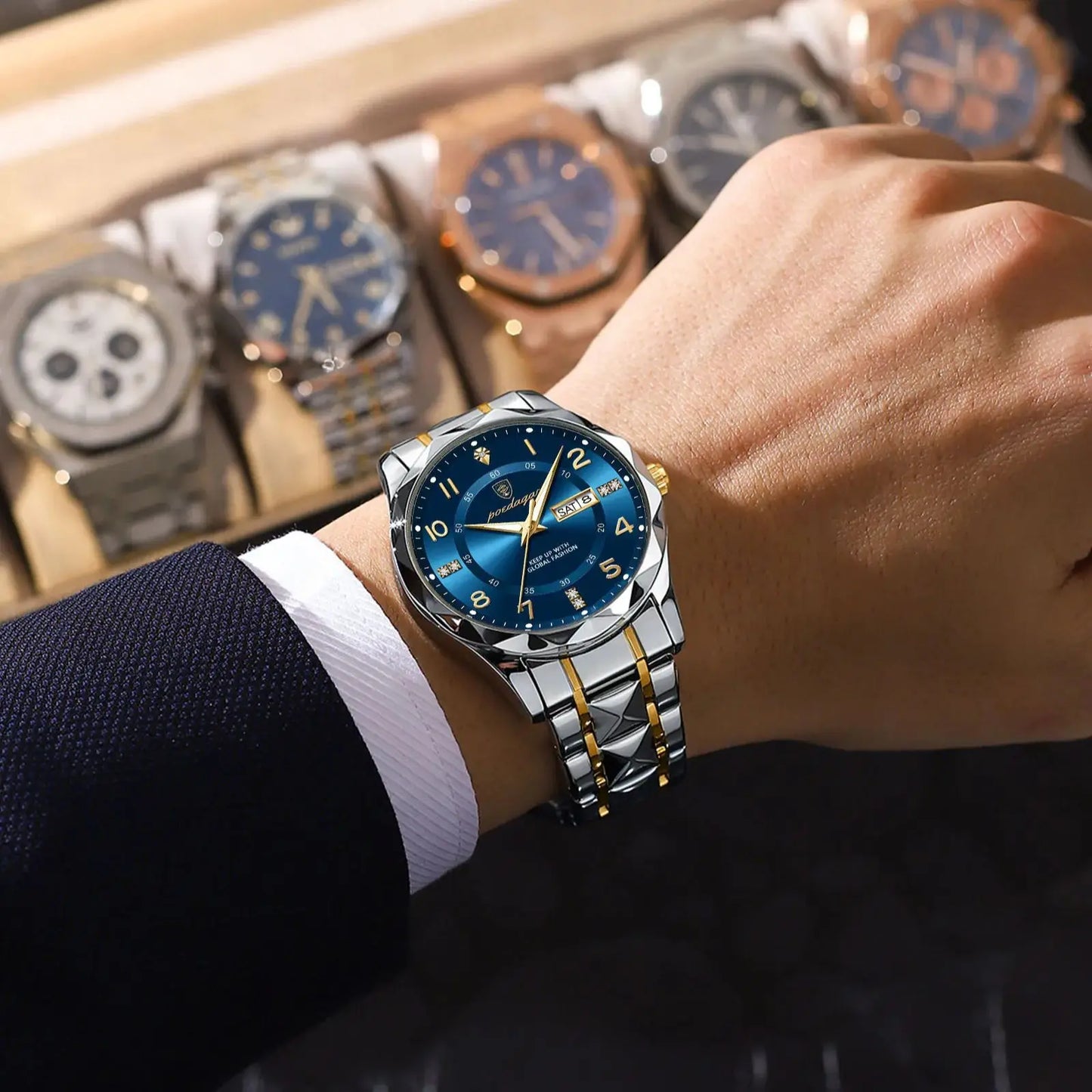 Reloj Poedagar Luxury Elite™ 50%OFF