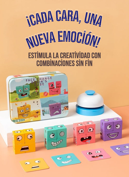 Cubos de Emoción Montessori