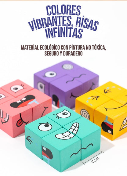 Cubos de Emoción Montessori