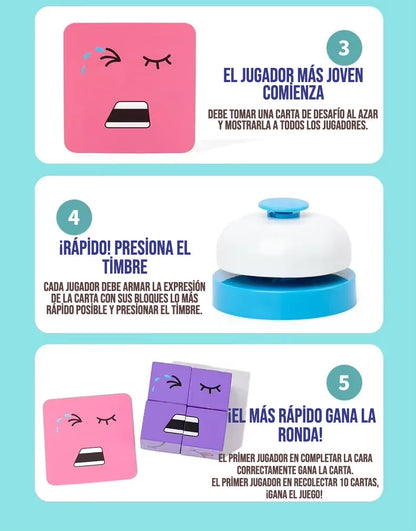 Cubos de Emoción Montessori