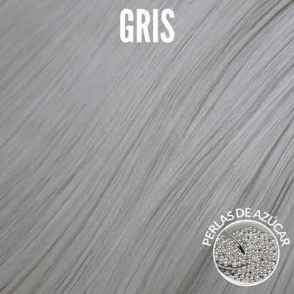 Extensiones Lisas Con Hilo Invisible y clips 55cm