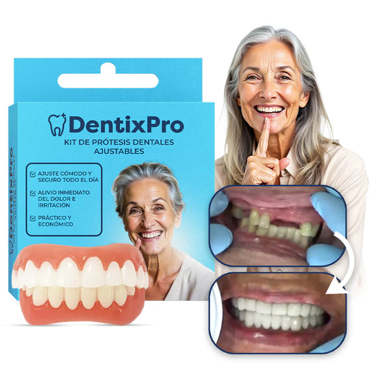 DentixPro - Kit de prótesis dentales ajustable