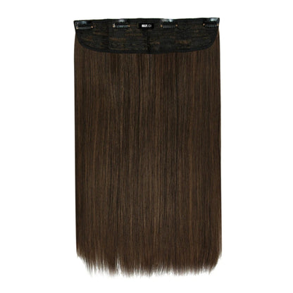 Extensiones Lisas Con Hilo Invisible y clips 55cm