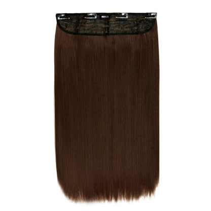 Extensiones Lisas Con Hilo Invisible y clips 55cm