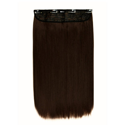 Extensiones Lisas Con Hilo Invisible y clips 55cm