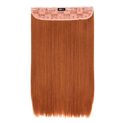 Extensiones Lisas Con Hilo Invisible y clips 55cm