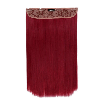 Extensiones Lisas Con Hilo Invisible y clips 55cm