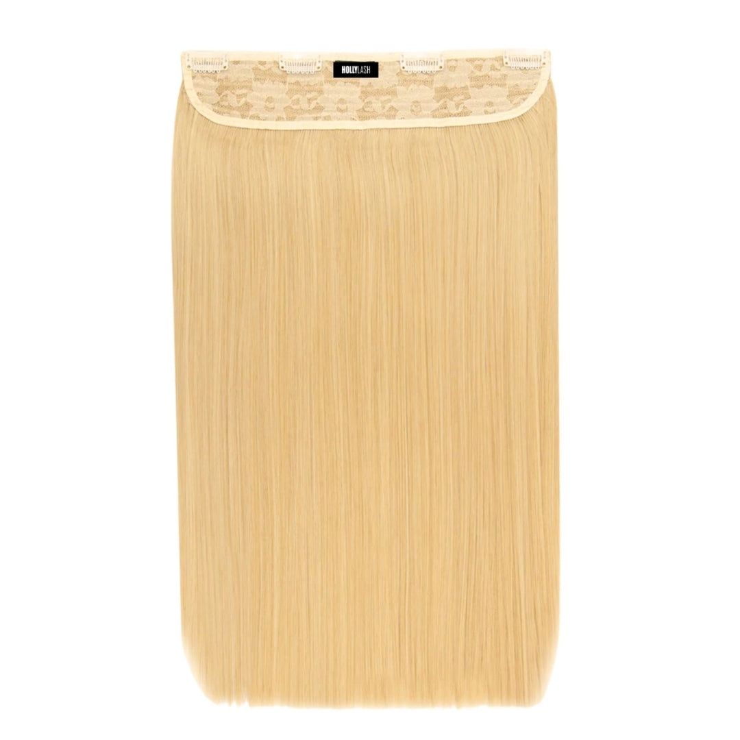 Extensiones Lisas Con Hilo Invisible y clips 55cm