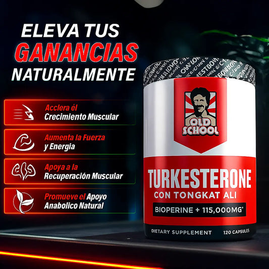 Turkesterone - Alta pureza para fuerza y rendimiento