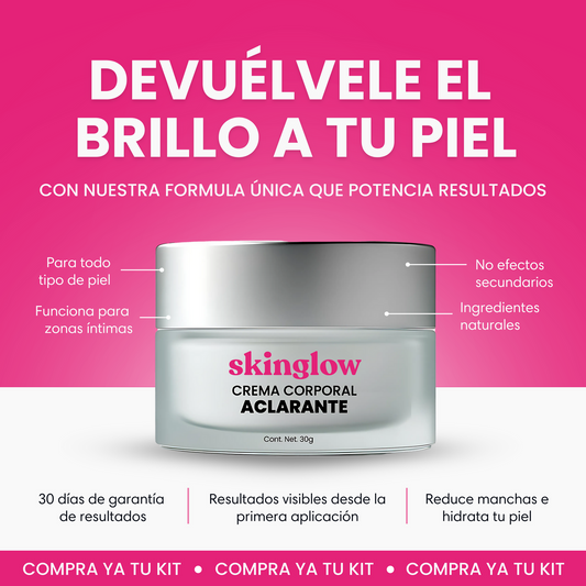 SkinGlow - Crema Aclarante